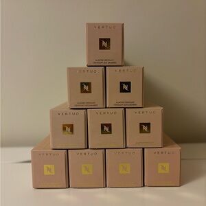 3x sleeves of Vertuo Almond Croissant Coffee Pods